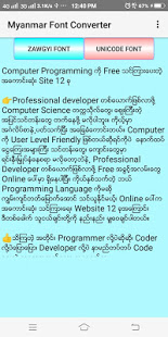 win myanmar fonts free download